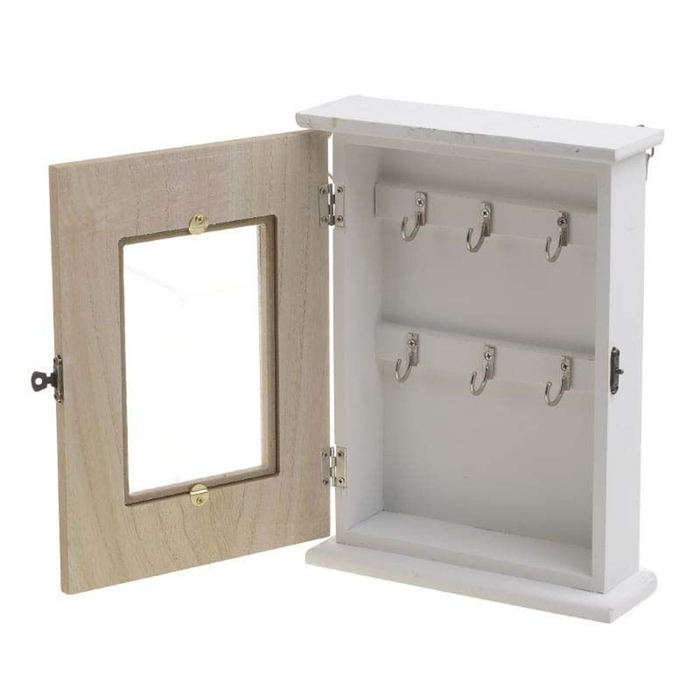 Llavero de pared de madera