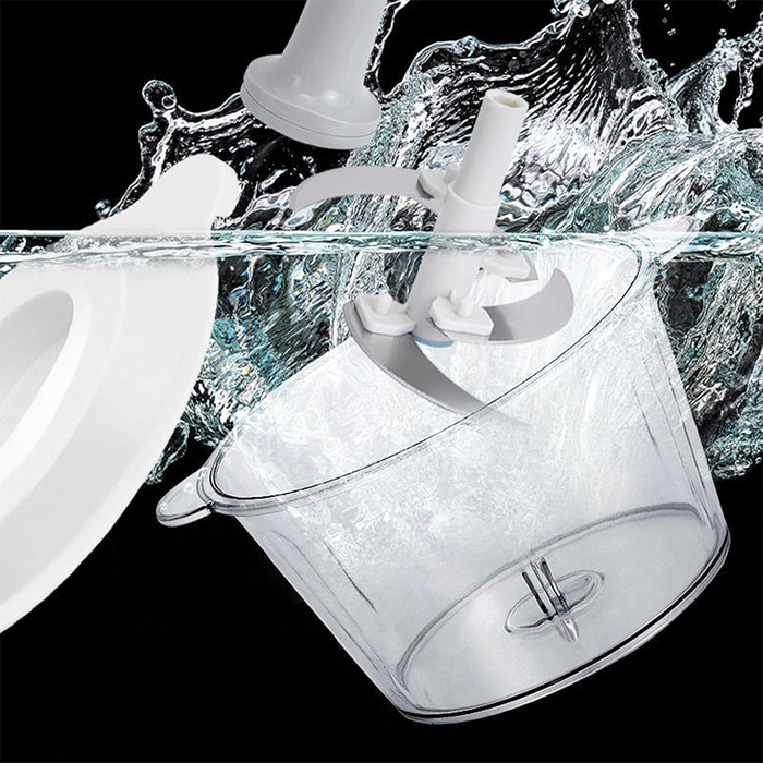 Quick Chop Tritatutto Manuale con Lame in Acciaio