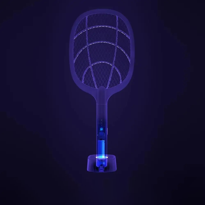 Racchetta Zanzare Elettrica Ricaricabile con Base