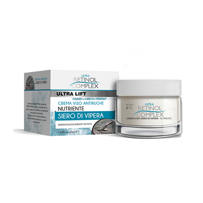 Crema facial antiarrugas con complejo de retinol y sérum Viper (50 ml)