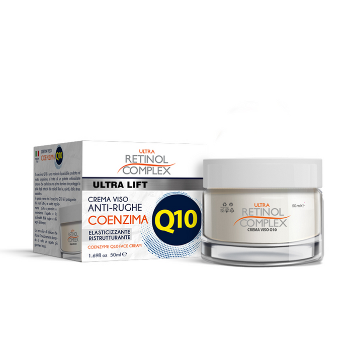 Crema facial con complejo de retinol y coenzima Q10 (50 ml)
