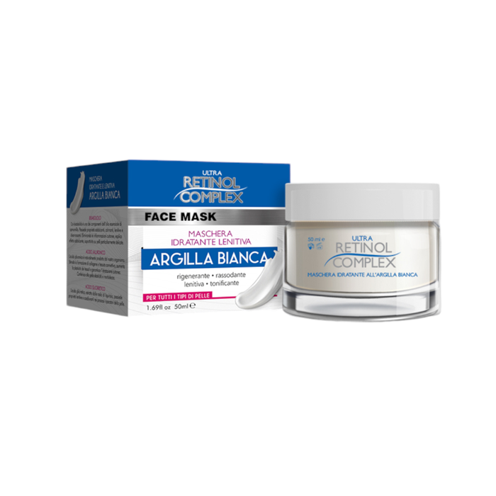 Mascarilla de arcilla blanca con complejo de retinol (50 ml)