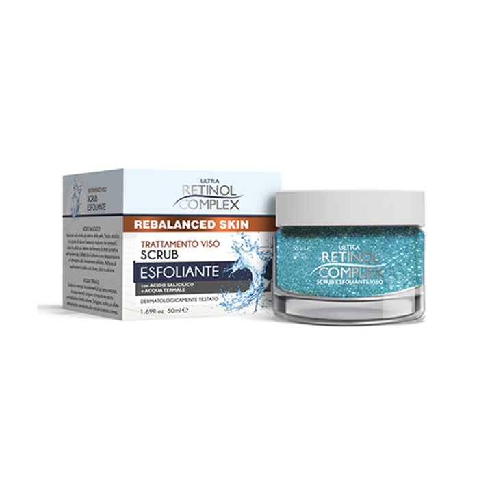 Exfoliante facial con complejo de retinol (50 ml)