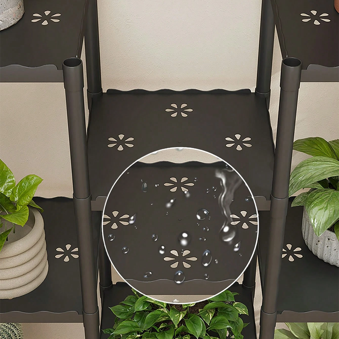 Scaffale a 11 Ripiani con Ruote