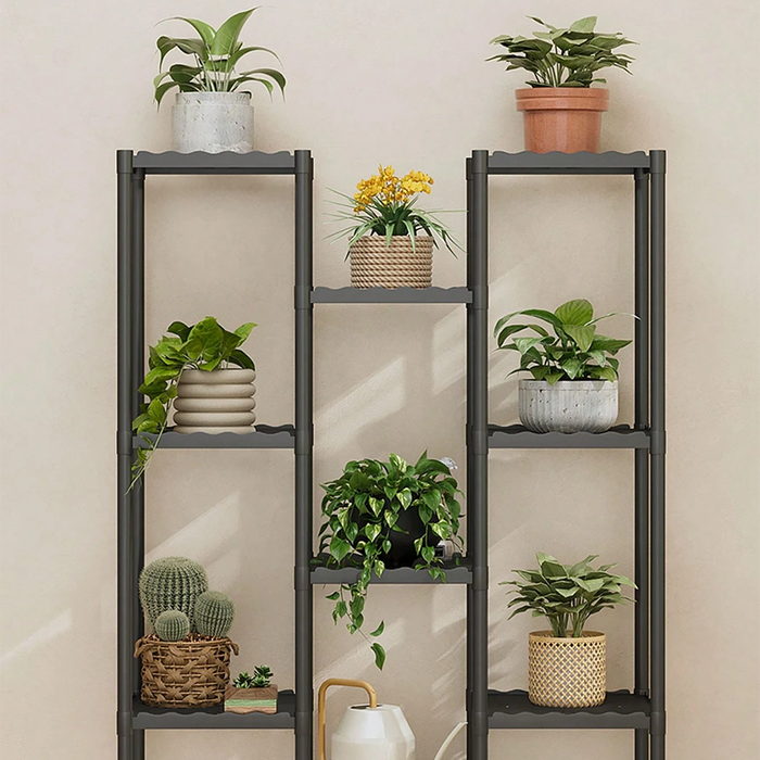 Scaffale a 11 Ripiani con Ruote