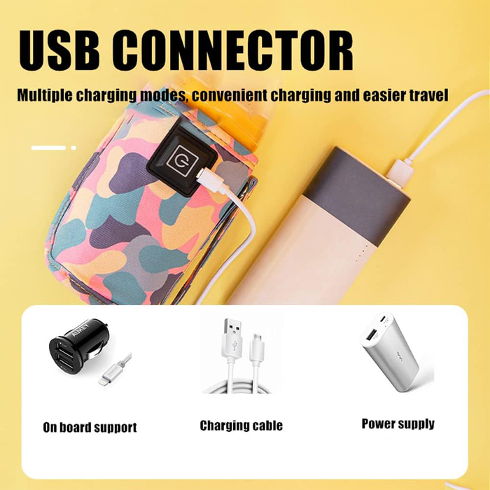 Scaldabiberon USB Portatile da Viaggio