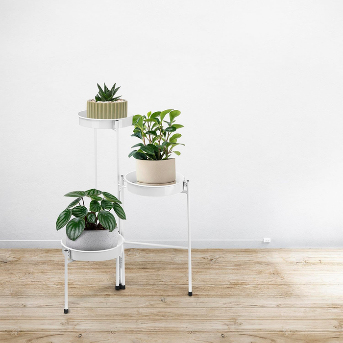 Scaffale Decorativo Portapiante a 3 Ripiani