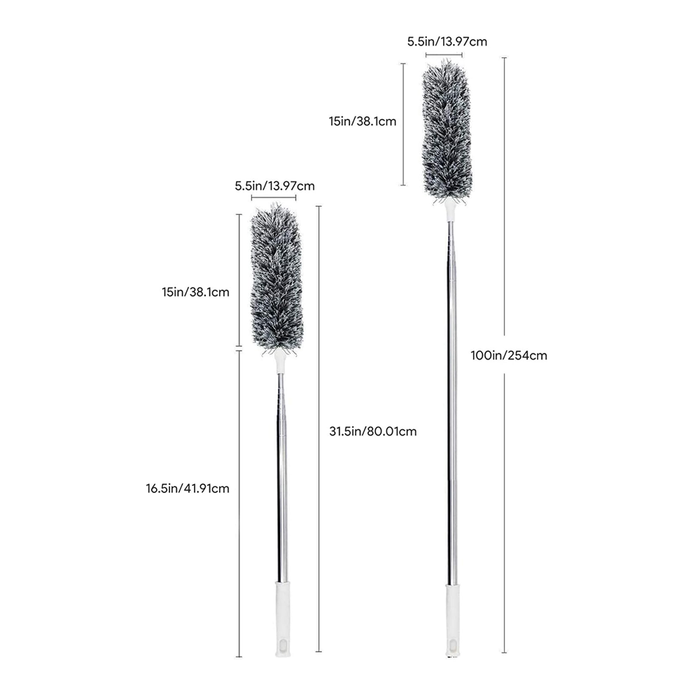 Spolverino Cattura Polvere Estensibile in Microfibra