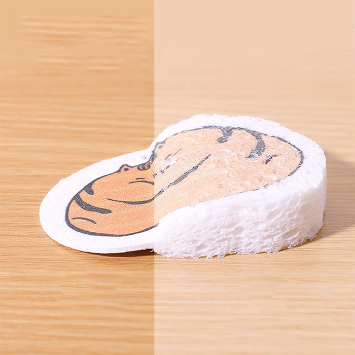 Spugnette Magiche in Cellulosa Multiuso per Pulizie