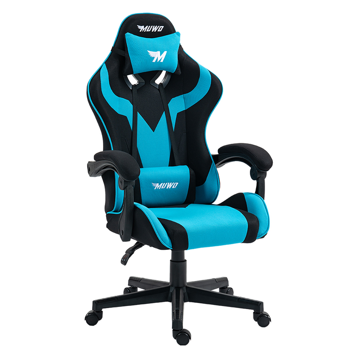 Silla ergonómica para juegos con asiento ajustable y respaldo extraíble