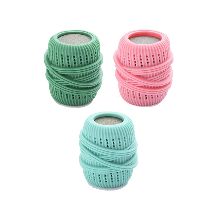 Juego de 3 bolas de lavandería reutilizables ecológicas