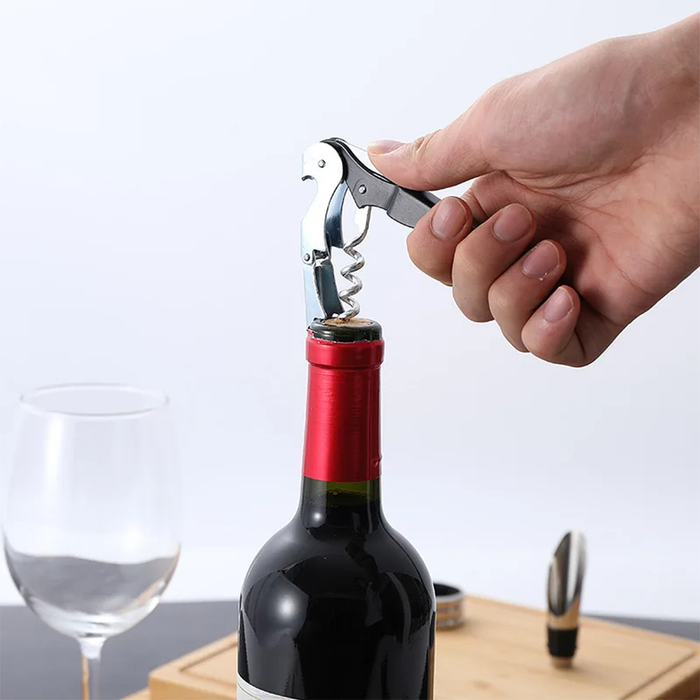 Juego de abridor de botellas de vino 5 en 1