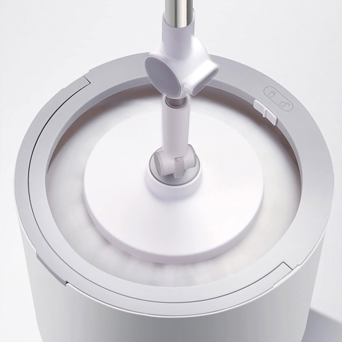 Juego de limpieza de suelos con fregona y cubo