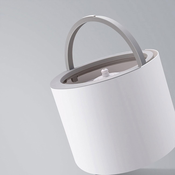 Juego de limpieza de suelos con fregona y cubo