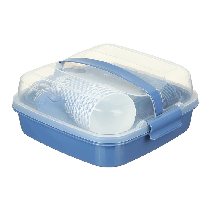 Set de picnic y camping con estuche