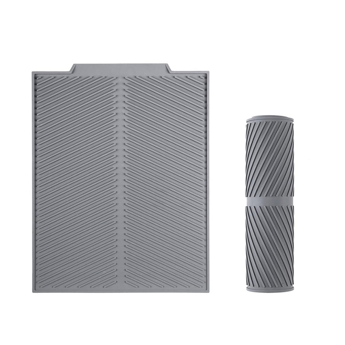 Esterilla de silicona para escurrir platos