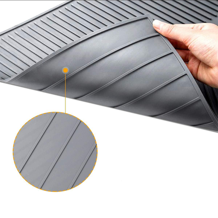 Esterilla de silicona para escurrir platos