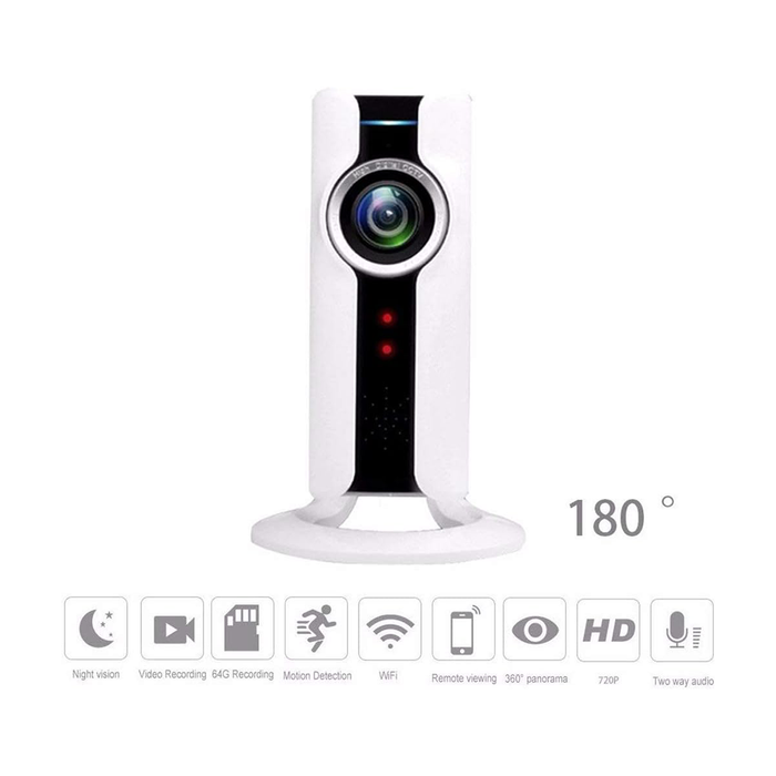Cámara de red inalámbrica HD de 180°