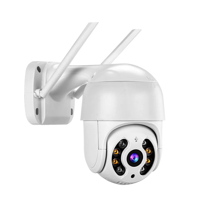 Cámara de seguridad PTZ 1080P con seguimiento automático y visión nocturna