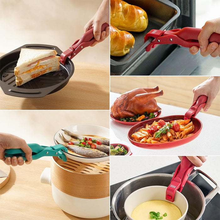 Manico a Clip Anti-scottatura in Silicone