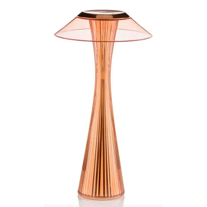 Space Lamp, moderna lámpara de sobremesa de cobre