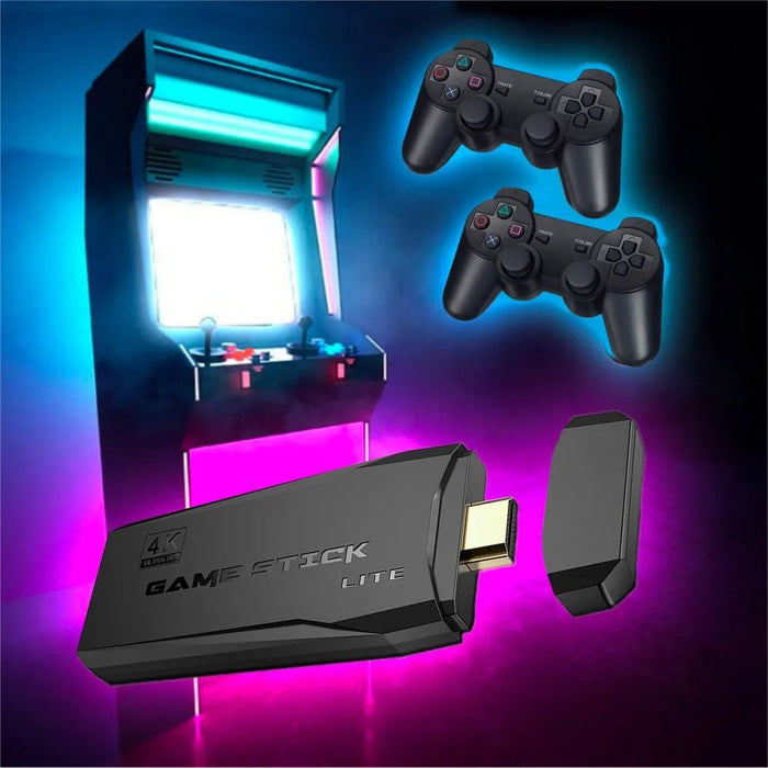 Game Stick consola retro 10.000 juegos USB con 2 joysticks