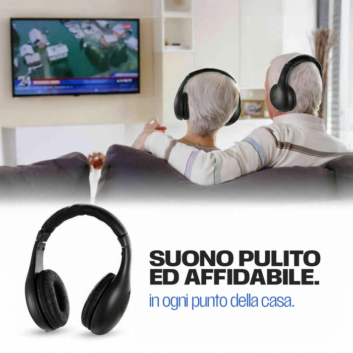 Auriculares Hi-Fi inalámbricos 5 en 1, ¡tu sonido sin límites!