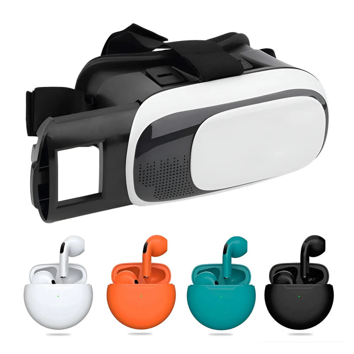 Kit de realidad virtual VR y auriculares Bluetooth