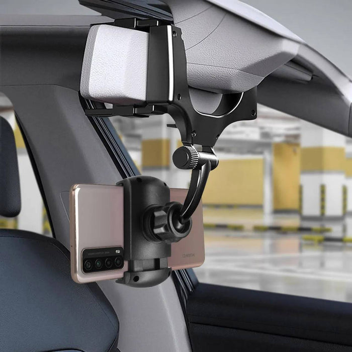 RetroStand, Soporte Universal Para Smartphone En El Espejo Del Coche