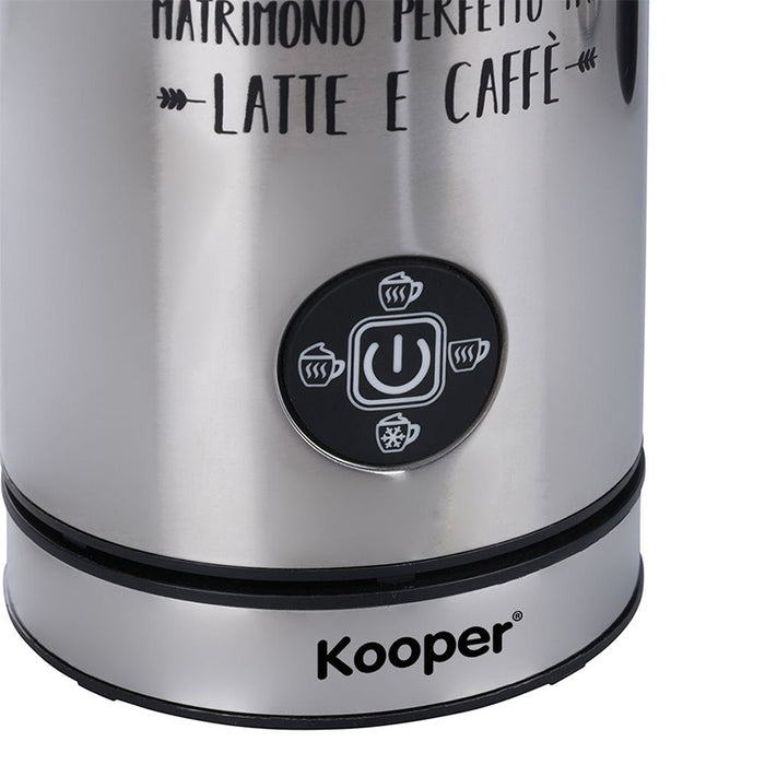 Kooper LatteMaster, espumador de leche eléctrico 4 funciones 500W