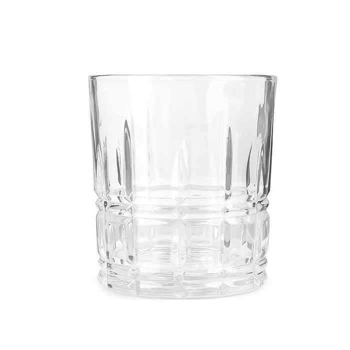 Copas de Whisky de cristal grabado, Juego de 4, Elegancia clásica