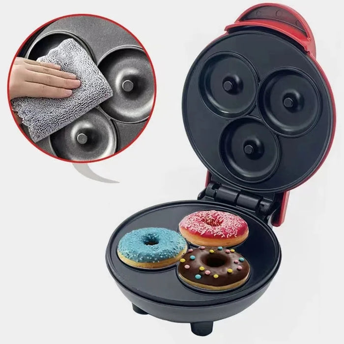 Máquina de tres mini donuts