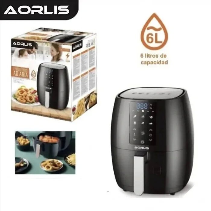 Freidora de Aire Aorlis 6 L. 1350 W