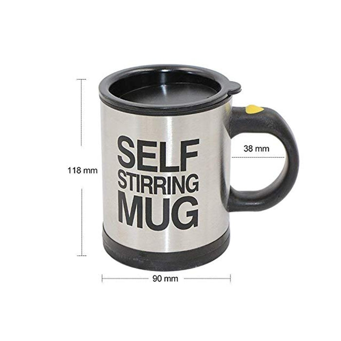 Taza eléctrica auto-mezcladora MixMug Pro, ideal para viajes y para casa