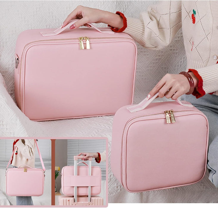 Estuche de belleza BCL con espejo LED e interior extraíble