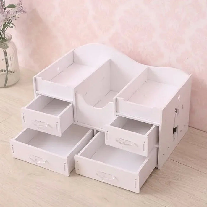 Caja de maquillaje con cajones