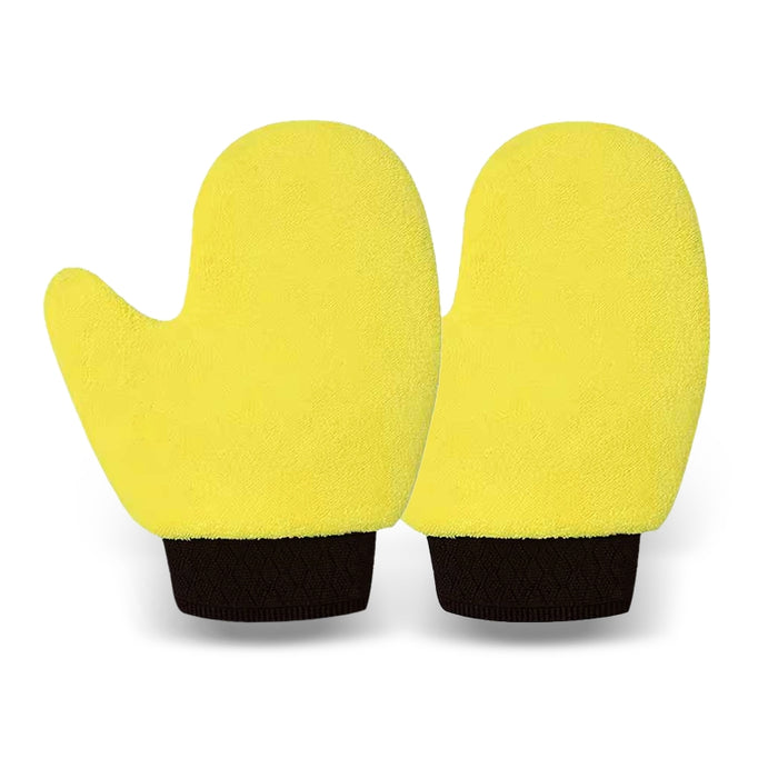 Guantes absorbentes para lavar coches