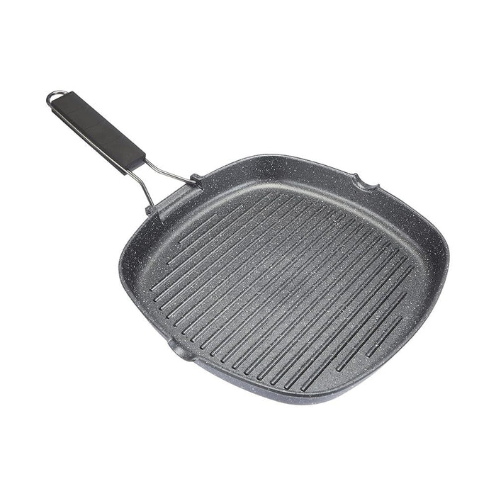 Bistecchiera Grill con Manico Pieghevole