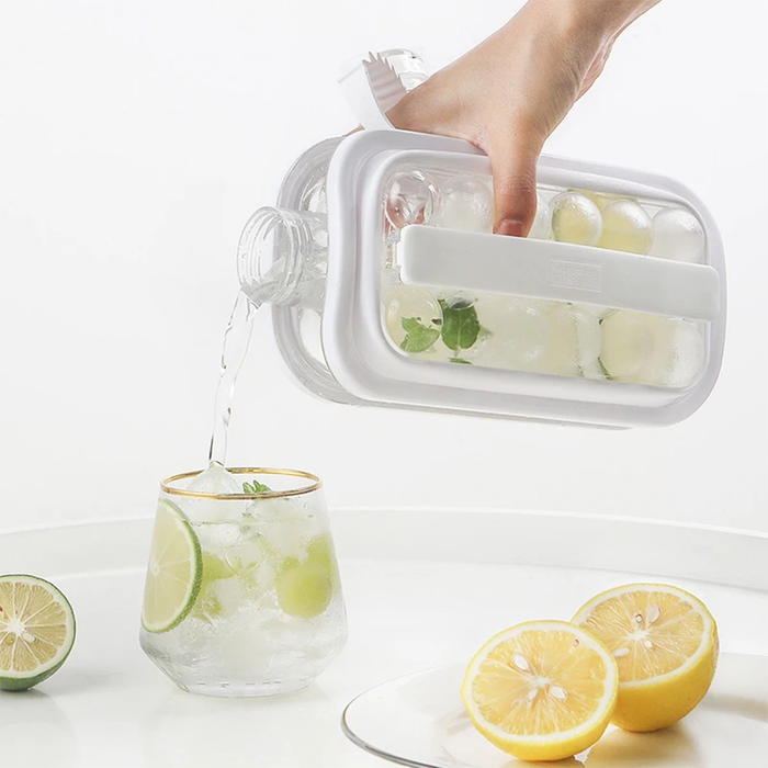 Stampo 2 in 1 per Ghiaccio con Contenitore Termico Antiperdite