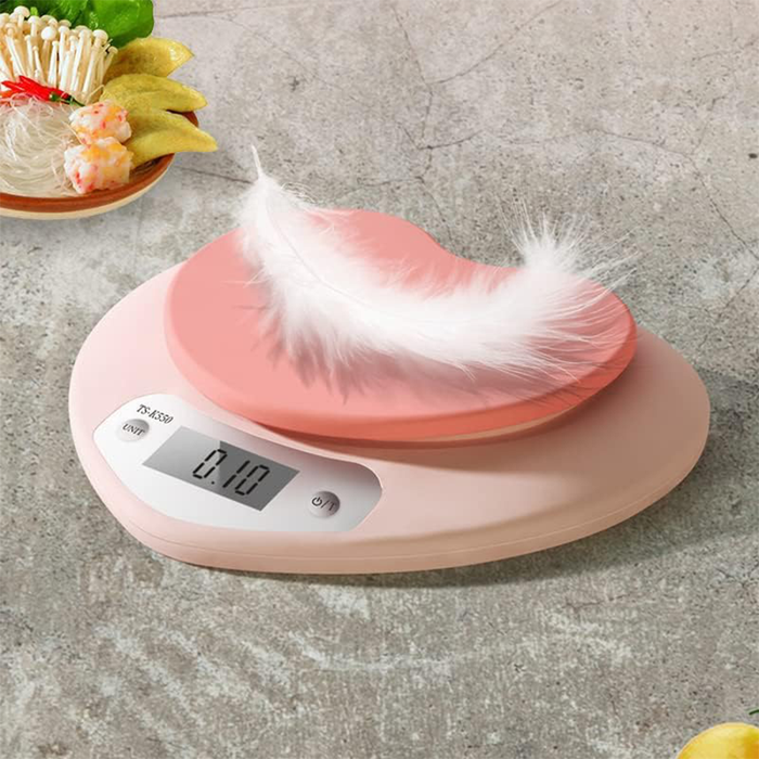 Bilancia Digitale da Cucina ad Alta Precisione a Forma di Cuore