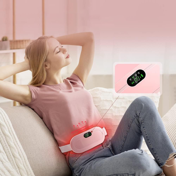 Calm Heat Fascia Massaggiante Lombare per Dolori Mestruali