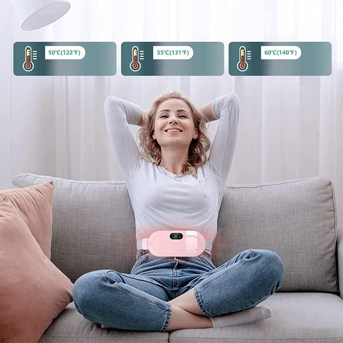Calm Heat Fascia Massaggiante Lombare per Dolori Mestruali