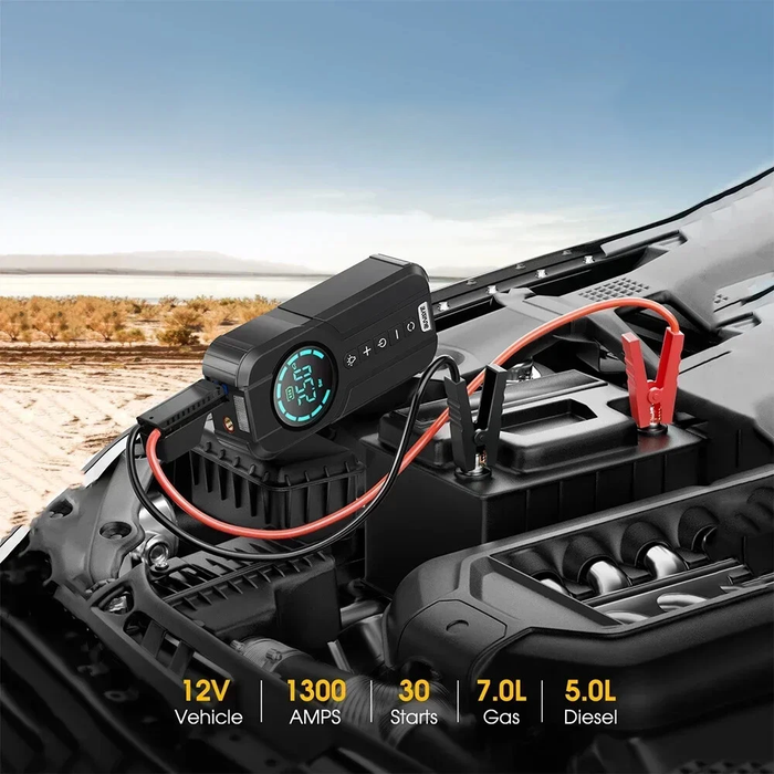 Compressore Avviatore d’Emergenza Auto 12V