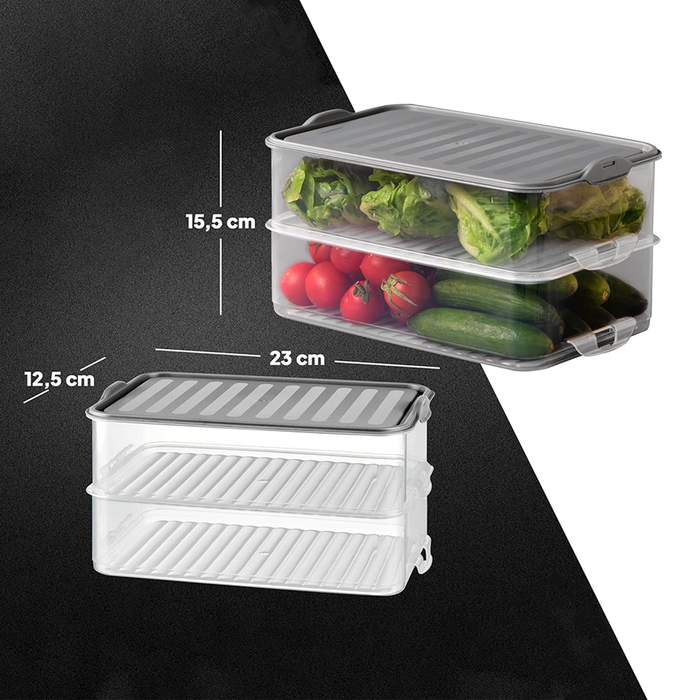 Contenitori Ermetici Modulari per Alimenti