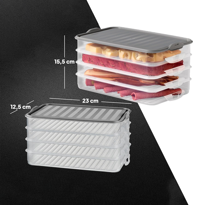 Contenitori Ermetici Modulari per Alimenti