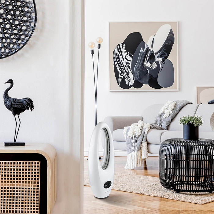 Dictrolux Ventilatore a Torre Senza Pale con Display Touch