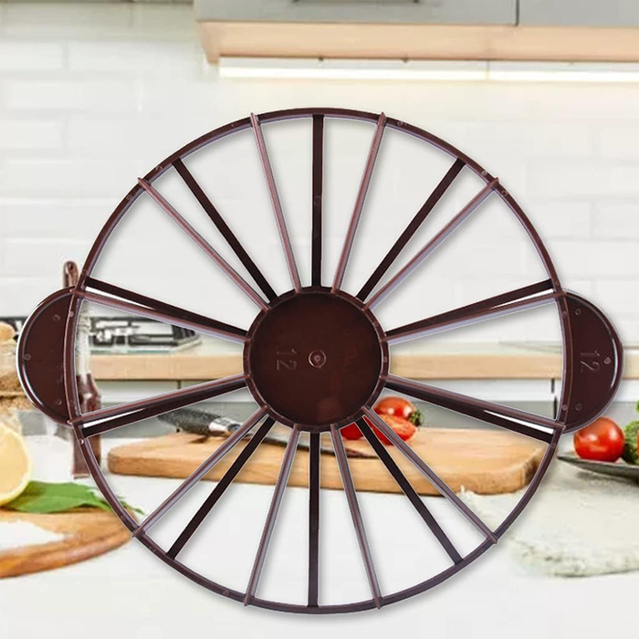 Divisore Cutter Torta 10 o 12 Fette con Impugnature Ergonomiche