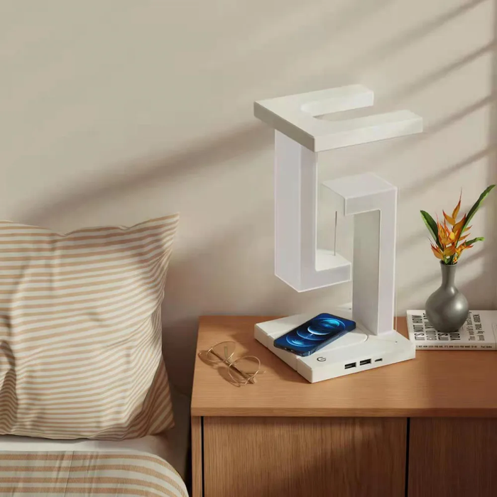 Floating Dock Lamp - Lampada LED Galleggiante con Ricarica Wireless