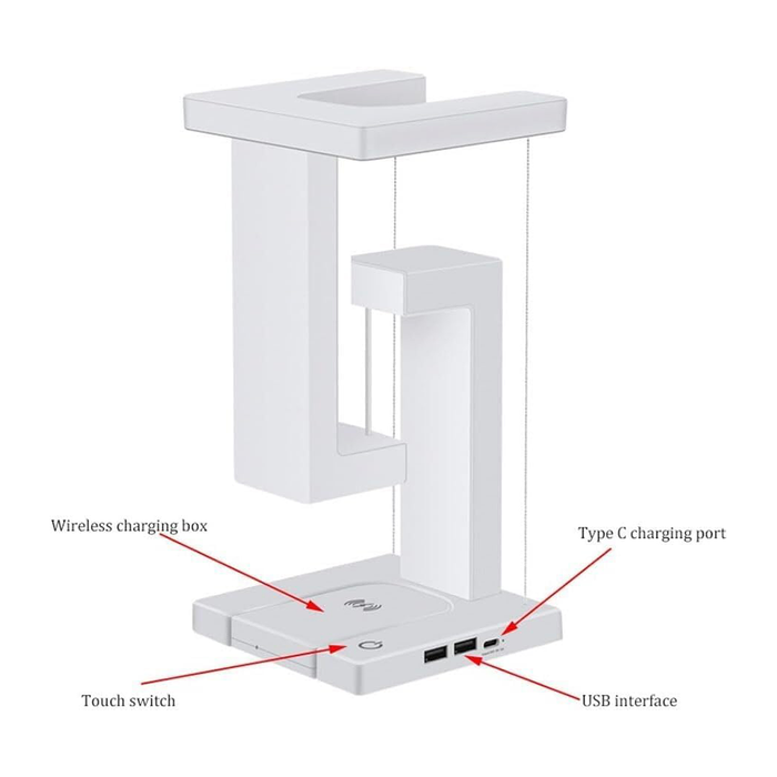 Floating Dock Lamp - Lampada LED Galleggiante con Ricarica Wireless