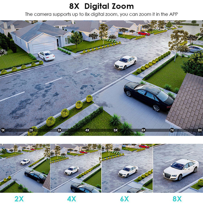 Telecamera IP Wi‑Fi da Esterno 5K 9MP